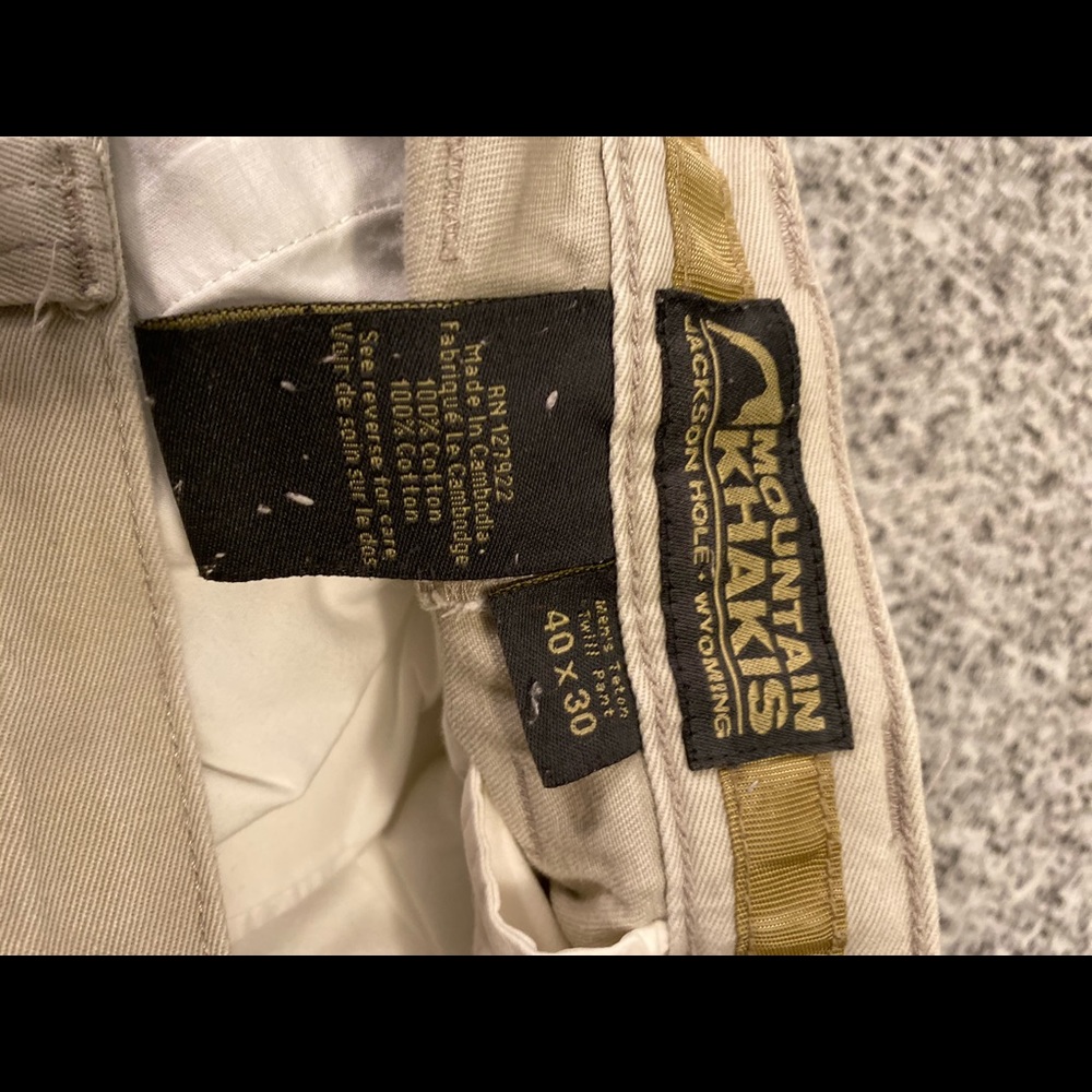 Mountain Khakis